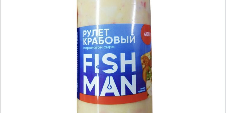 FISHMAN Крабовый рулет с ароматом сыра 400 гр