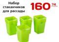 Набор стаканчиков для рассады